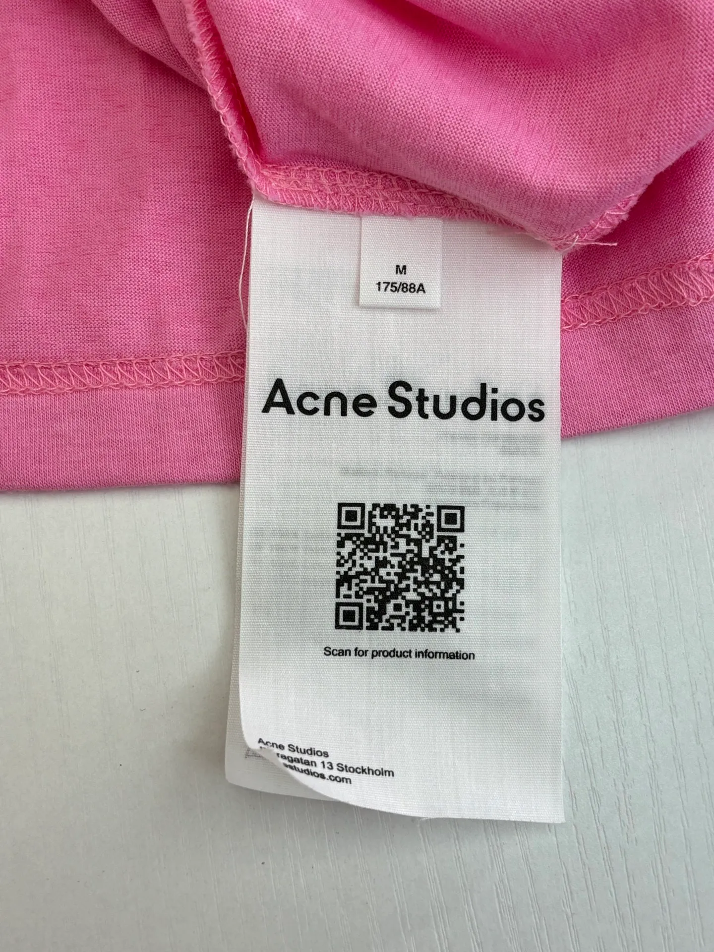 Acne Studio T Size：S/M/L/XL